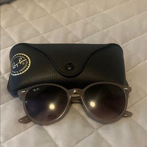 Ray-Ban Tan Sunglasses with Black Case RB4305